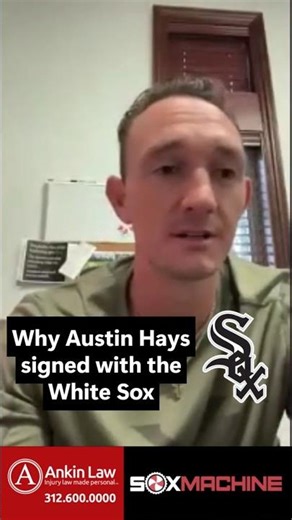 Why Austin Hays Signed With The Chicago White Sox #whitesox #mlb #baseball