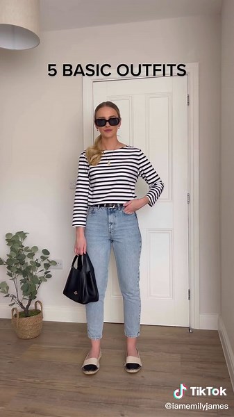 Basic outfits p.3 for early autumn 🍁🧡🍂 #basicoutfits #simplefashion #easyfashion