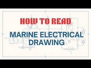 How to Read Marine Electrical Circuit Drawings Step by Step #ElectricalEngineering #CircuitBasics
