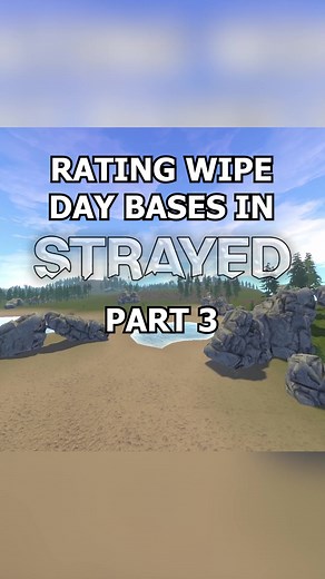 Rating wipe day bases in #Strayed part 3 #vr #virtualreality #rust #videogames #indiegames #survivalgame #quest #metaquest3games #foryou #fypage