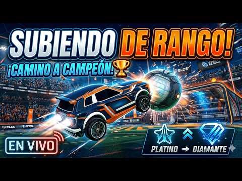 SUBIENDO DE RANGO EN #Rocket League
