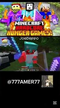 Highlights Hunger games in Minecraft hosted bye @LockDownLife #minecraft #hungergames #sword4000