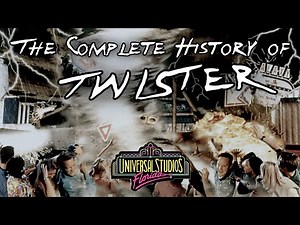 The Complete History of TWISTER... RIDE IT OUT | Defunct Universal Studios Attraction!
