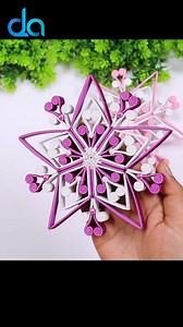 Christmas Star Ornaments for Tree Decor🎄DIY Christmas Decoration Ideas #Christmas #diy #crafts | DIY Crafts & Art