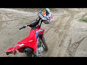 2022 Crf125f pit bike ride