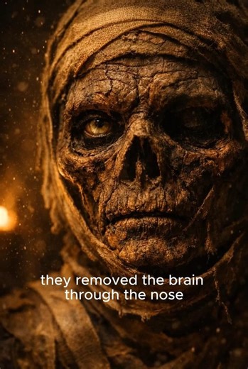 They Removed Brains Through the Nose!! Here’s Why! #history #ancientegypt #mystery #darkhistory