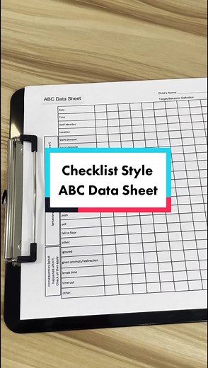 Sign up for my FREE #Data Transformation Webinar and leave with this ABC data sheet, along with 3 others, for FREE when you attend! Link in bio! 🎉 #classroomdata #spedteacher #spedresources #specialedteacher