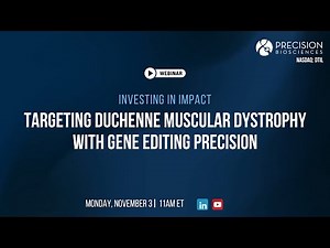 Investing in Impact: Targeting Duchenne Muscular Dystrophy with Gene Editing Precision