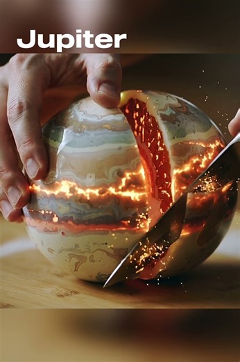 What’s Inside the Planets? | Hyperreal ASMR Series 🌌🔪#Earth #Jupiter #Saturn #Neptune #Mars #Venus