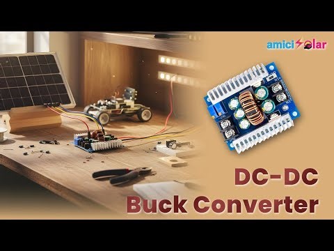 How to Setup & Install amiciSolar 300W 20A DC-DC Buck Converter | Installation Guide
