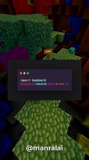 Build a basic keylogger in 2 lines of Python. 🔥