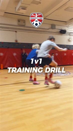 1v1 settings allow players to learn how to: ✔️ Protect the ball ✔️ Take space ✔️ Defend intelligently ✔️ Stay calm under pressure That’s development. | Community First Soccer