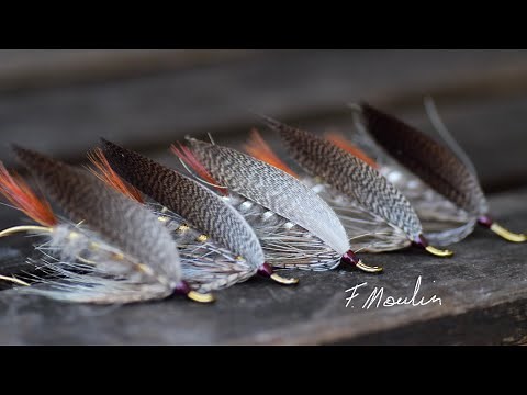 Fly tying a March Brown spey salmon fly by Fabien Moulin