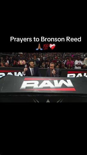 Bronson Reed is OUT of action indefinitely with a torn bicep. Sending prayers for a speedy recovery to Bronson Reed #WWERaw #BronsonReed #WWE