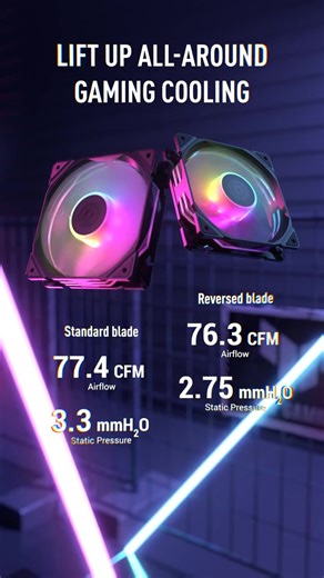 ✨TUF Gaming TR120 ARGB fans offer great all-around cooling and flashy ARGB lighting for a powerful, personalized rig! Choose from or懶, normal or reverse airflow direction for maximum coolness: Standard: https://asus.click/TR120 Reverse: https://asus.click/TR120reverse | ASUS | Facebook
