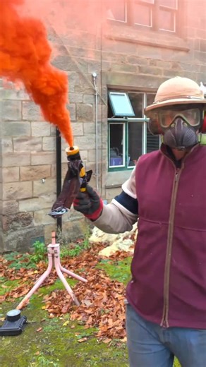 Jazzy Sayers on Instagram: "Treasure Tuesday: Antique Explosives 🧨🧡 #bonfire #guyfawkes #explosion #englishhome #hometour #treasure #hoarder #diy #renovation"