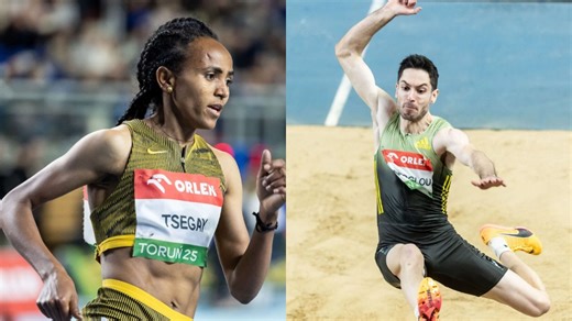 Copernicus Cup 2025 Results: Gudaf Tsegay tops women's 1500m, Olympic champion Miltiadis Tentoglou settles for silver in long jump