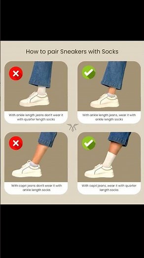 How to Pair Sneakers with Socks 👟✨ (Avoid These Mistakes!)