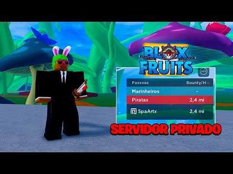 COMO ENTRAR EM SERVIDOR PRIVADO NO BLOX FRUITS