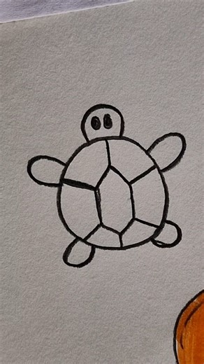 Mrb Barat on Instagram: "How to Draw Cute Easy Turtle"