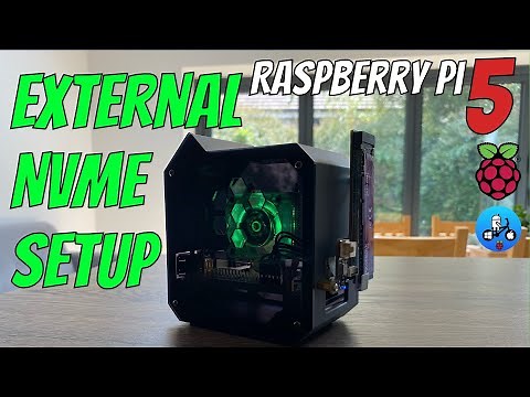 My new NVMe setup Raspberry Pi 5. Plus longer PCIe cable tests