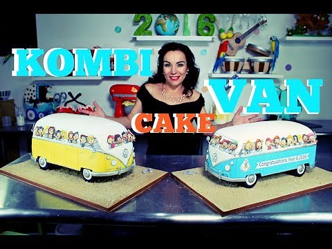 VW KOMBI VAN CHOCOLATE CAKE BY VERUSCA WALKER