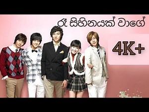 Boys over flowers theme SONG - Ra sihinayak wage -shavinki senanayake-රෑ සිහිනයක් වගේ|