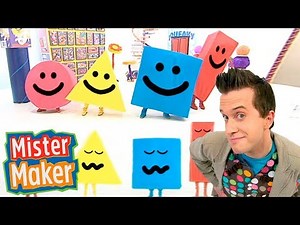 *NEW* The Shapes Dance! Mister Maker & The Shapes Dancing! 🕺🎨 Dancing Music for Children 🎶