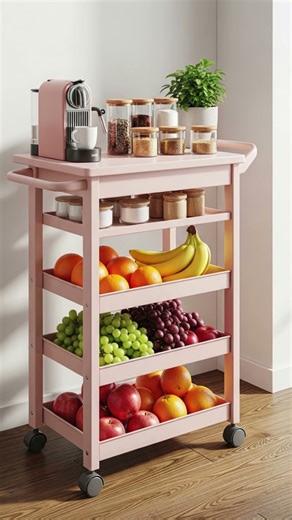 Pink Cozy Kitchen Setup 🩷 | Aesthetic Home Decor Ideas 2025