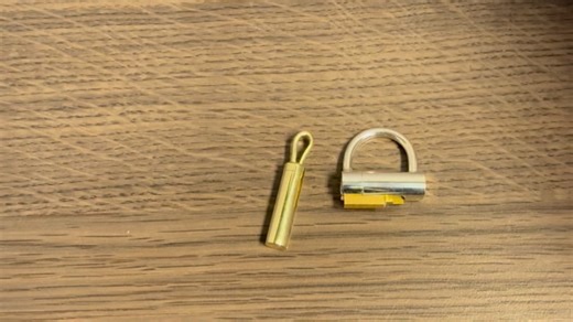 Combination of the Semplice and the loop of the Message in a bottle for this customer! | Chastity-shop