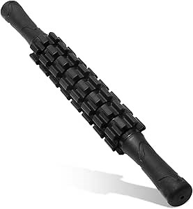 ZanLLW Muscle Roller Stick, Muscle Roller, Liposuction Massage Roller for Lymphatic Drainage, Massager Stick for Relief Muscle Soreness, Trigger Points, Help Exercise Runner Legs, Back Recovery
