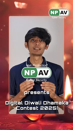 🎉 NPAV presents: Digital Diwali Dhamaka Contest 2025 ! 🎉 This festive season, showcase your creativity, share your bright ideas, and help spread awareness about cybersecurity. ✨💻 🌟 How to Participate * Create original content (Reel/Video) highlighting NPAV products or cyber safety tips. * Post it on your personal social media handle (Instagram, Facebook, LinkedIn, or YouTube). * Contest period: 1st October – 31st October 2025 * Registration open: 20th September – 31st October 2025 * Registra