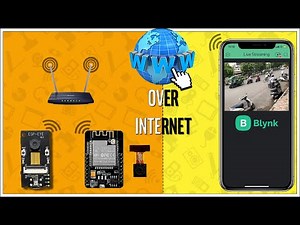 Live stream from anywhere in the world over Internet using Blynk & ESP32 Cam/ESP EYE board
