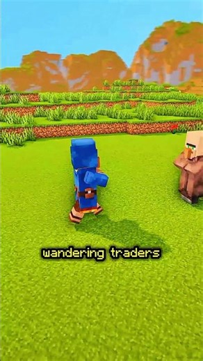 Wandering Traders are better then villagers #shorts