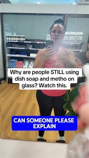 Samantha Campbell on Instagram: "People overcomplicate glass cleaning SO much. No chemicals. No fancy sprays. Just water and a cloth… and look at the result. 👀"