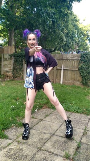 Such a simple outfit but I'm loving it!!#ootd #alt #fashion #kawaii #anime