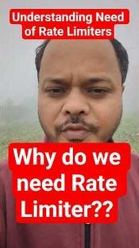 Why do need Rate Limiter?? #ratelimiter #systemDesign #systemdesigninterview