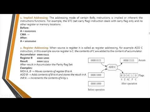 Chapter 2–Instruction Set of 8085 Microprocessor Paper 2 | 12th Computer Science Part - 1