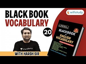 Black Book Vacabulary with Harsh Sir