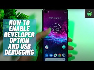 How to Enable Developer Option and USB debugging on any Motorola Device