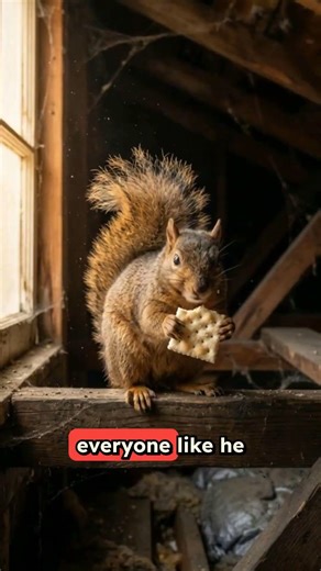 Squirrel Secretly Lived in Family's Attic for 3 Days (They Thought It Was a Ghost) 🐿️