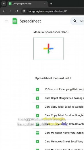 How to Convert Excel to Google Spreadsheet #computertutorial #computerlearning #excel