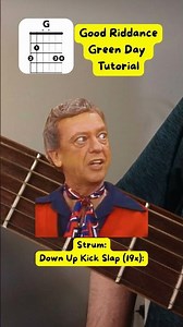 Good Riddance | Green Day | Easy Guitar Lesson #guitarlesson #guitartutorial #funnyshorts