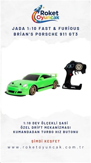 HIZLI VE ÖFKELİ PORSCHE 911 İLE DEV DRİFT ŞOVU! 🎬🏎️ #ROKETOYUNCAK