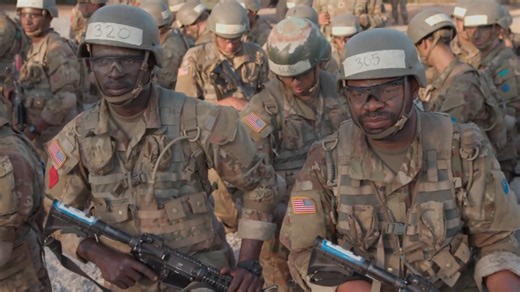 Watch what army recruits go through at basic training
