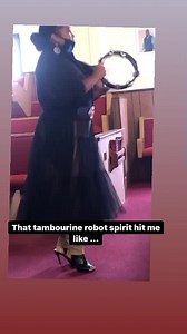17K views · 272 reactions | Robot and Praise Him! | Tambourine Ministry | Facebook