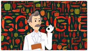 Wilbur Scoville: Το doodle της Google για τα 151 χρόνια από την  γέννηση του!