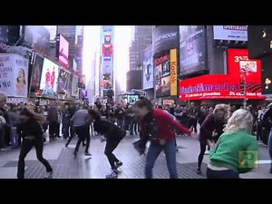 "West Side Story" Flash Mob Invades Streets of NYC