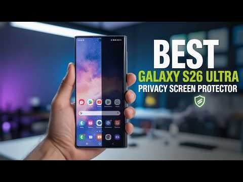 Top 6 Best Galaxy S26 Ultra Privacy Screen Protectors!🔥✅