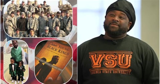 Purple Heart recipient who overcame trauma to write 2 books graduates with master's degree